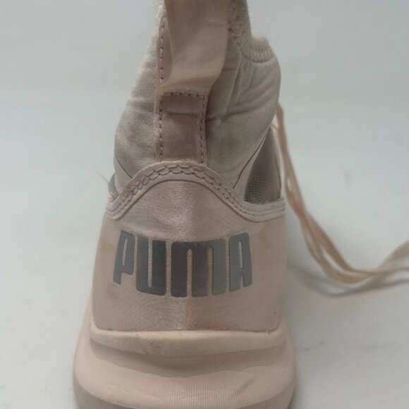 Puma Phenom Ignite Satin Women's Size 5.5 Pink High Top Sneakers - Picture 4 of 10